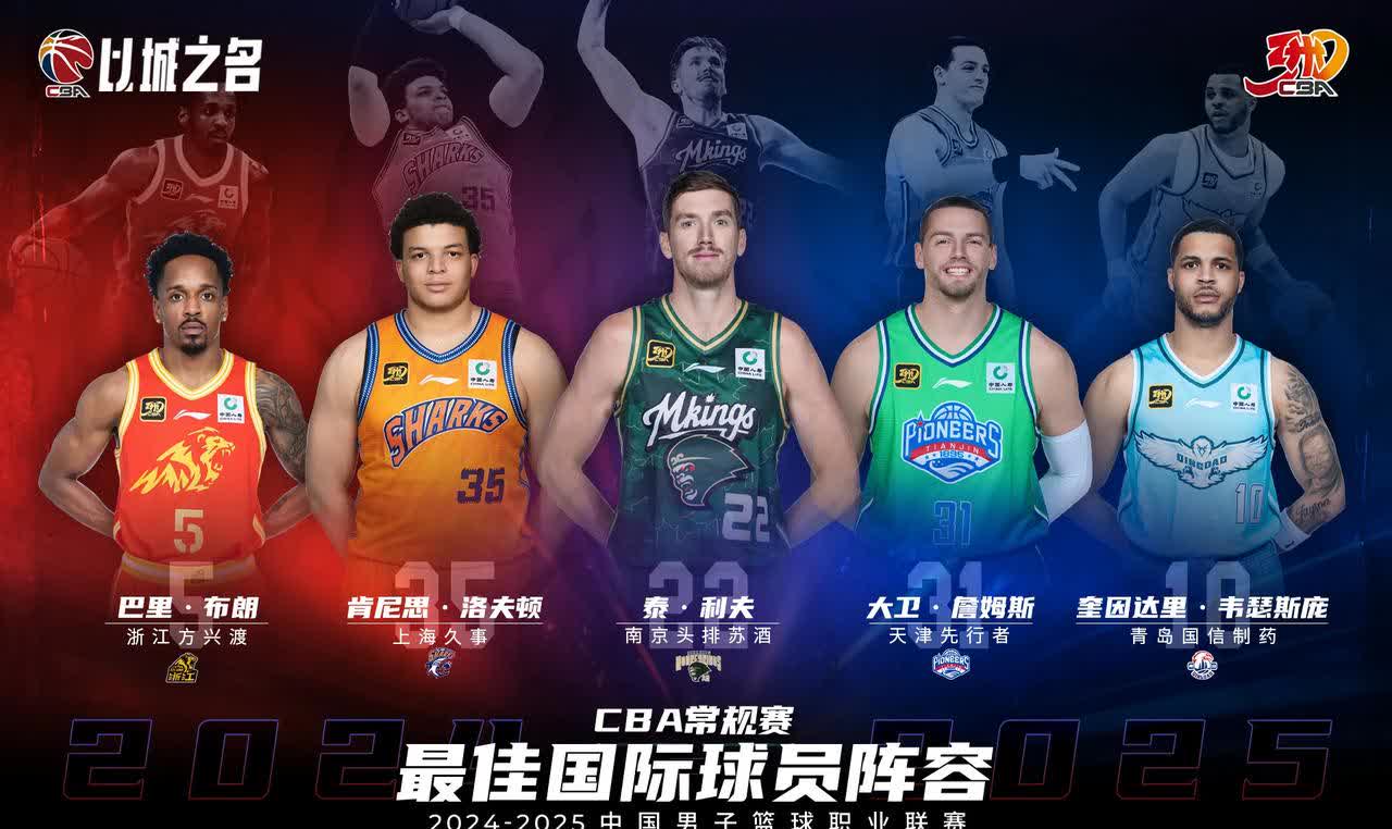 山西队外援表现出色，获赛季MVP
